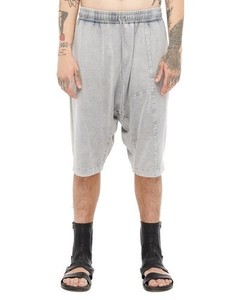 OEM Custom Solid <b>White</b> Drop Crotch Baggy Sweat <b>Shorts</b> High Quality Loose Workout Mens Outdoor High Street Style Anti-Wrinkle - Product Image 6