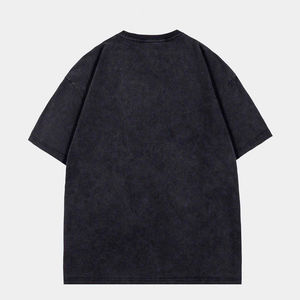 Camiseta de Manga Corta con Cuello Redondo, Estampado DTG, 100% Algodón, Transpirable, Corte Holgado, Informal, para Hombre, Venta al Por Mayor - Product Image 2