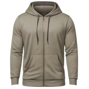 Alta calidad algodón liso peso pesado en blanco de gran tamaño Unisex personalizado de las mujeres de talla grande de los hombres sudaderas con capucha de lana sudaderas - Product Image 6