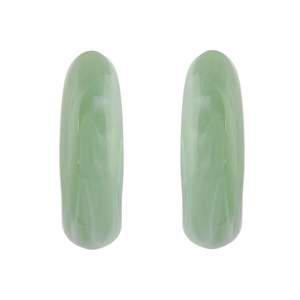 Stylish Artistic Transparent <b>Resin</b> Drop Earrings With Ocean Inspired Design For Formal And Party Occasions At Cheapest price - Product Image 3