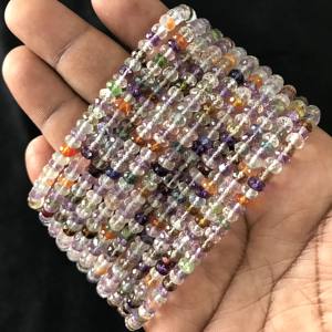 ลูกปัดหินรอนเดลล์หลากสี ขนาด 5 มม. ได้รับการรับรองจาก IGI แท้ 100% หลากสีสัน หลายประกาย วิวาซ เจมส์ สำหรับทำเครื่องประดับ - Product Image 5