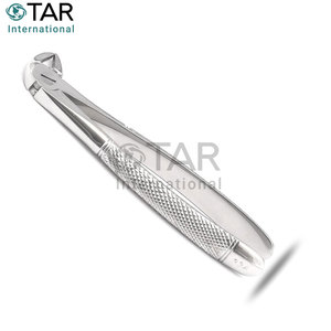 คีมถอนฟัน # 33A เครื่องมือทางการแพทย์ทางทันตกรรมทำจากสเตนเลสคุณภาพดีใช้ในการผ่าตัดถอนฟัน - Product Image 5