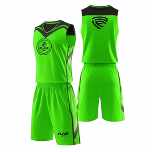 Ensemble de maillots de basket-ball de haute qualité pour hommes impression numérique personnalisable chemise de sport respirante hauts shorts grande taille - Product Image 5