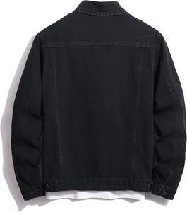 Chaquetas de hombre Chaquetas de mezclilla transpirables para hombre Chaquetas de jeans de talla grande para hombre Hecho en Pakistán Logotipo y diseño personalizados - Product Image 4