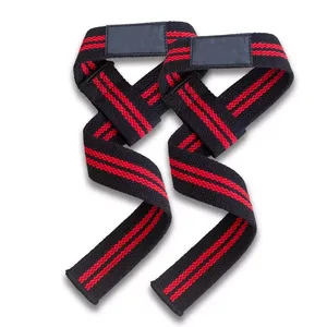 Heavy Duty Powerlifting Support Gym Fitness Figure 8 Sangles Haltérophilie Poignets Pour Haltérophilie Power Grip - Product Image 5