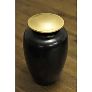 Urna funeraria de aluminio Premium para cenizas, bebé, mascota, cremación humana, hecha a mano, exportada desde la India - Product Image 3