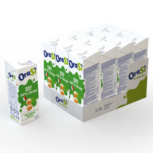 Bebida de Soya a Base de Plantas OraSi 100% Italiana con Alto Contenido de Proteínas 1 litro 12 unidades - Product Image 2