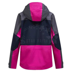 เสื้อแจ็คเก็ตสกีแบบมีฮู้ดทันสมัย ดีไซน์สวยงาม อุ่นสบาย ระบายอากาศได้ดี เป็นมิตรกับสิ่งแวดล้อม มีโลโก้ด้านหน้า เหมาะสำหรับทั้งชายและหญิง แจ็คเก็ตสำหรับฤดูหนาวและหิมะ - Product Image 6