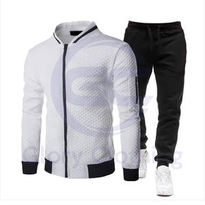 Conjunto de Sudadera con Capucha y Pantalones Deportivos Casuales de Invierno para Hombre, Personalizable, de Alta Calidad, 100% Algodón, 2 Piezas - Product Image 6