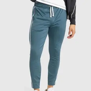Toptan yumuşak rahat ter cepli pantolon gevşek Fit egzersiz Sweatpants özel tasarımlar mevcuttur