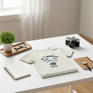 T-Shirt Casual Unisex Personalizzata 210GSM 100% Cotone - Stampa Serigrafica e DTG - Product Image 3