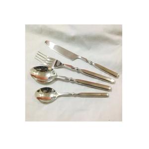 Ensemble de couverts en laiton massif nickelé pour table à manger ensemble de couverts de service ensemble de couverts design gaufré avec la meilleure qualité - Product Image 6