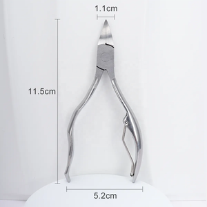 Professional Custom Logo Double Spring Nail Clippers Toes Dead Skin <b>Trimming</b> Nipper Manicure Cuticle Nipper - Product Image 3