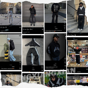 เสื้อยืดถักสำหรับผู้ชายเสื้อยืดแขนสั้นผ้าคอตตอนแท้ออกแบบโลโก้ได้ตามต้องการ - Product Image 5