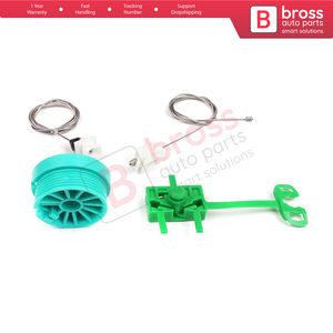 BWR5281 ensemble de réparation de lève-vitre électrique porte avant gauche pour Punto MK2 188 188AX 1999-2005 3/5 porte 0046536312 Bross pièces automobiles - Product Image 4