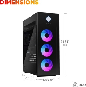 โน้ตบุ๊ก HP OMEN 45L GT22-Ultra 9 285K ใหม่, แรม DDR5 192GB, SSD NVMe 4TB, RTX 5070 Ti W11 Pro - Product Image 3
