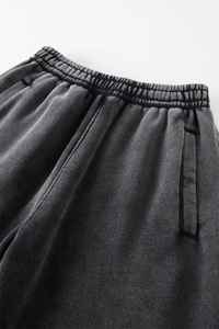 Top Trending Vintage Sport Pants for <b>Men</b> and Women Custom Logo Comfortable Loose Fit Canvas Fabric for Spring and Autumn - Product Image 6