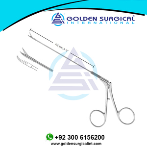 Castroviejo Eye scissors 115mm microsurgery caspar มีปลายแหลมทำจากสแตนเลส - Product Image 2