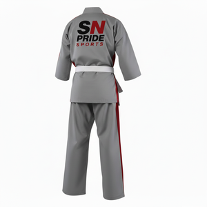 Trajes de Karate Hechos a Medida para Adultos, Kimono de BJJ, Uniforme de Judo, 100% Algodón, Transpirable, Ligero, Diseño de Logotipo Personalizado, Más Vendidos - Product Image 5