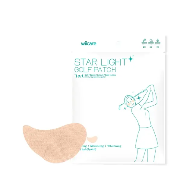 Wiicare Star Light UV Patch Sunscreen Indoor Outdoor Sports Sun Catcher Sun Glasses For Men Sunblock Products Korean Beauty