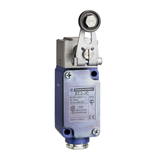 Telemecanique XC2JC10511 XC Standard Limit Switch with Roller Lever 1 C/O