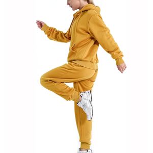 Chándales Deportivos de Invierno para Mujer, Personalizados, Transpirables, Ecológicos, Ligeros, con Capucha, Color Sólido, 100% Poliéster - Product Image 6