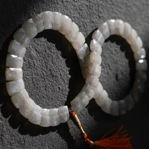 Collar de Cuentas Naturales de Primera Calidad, Piedras Preciosas Facetadas Sueltas, Joyería, Collar de Piedra Lunar, Collar Artesanal - Product Image 1