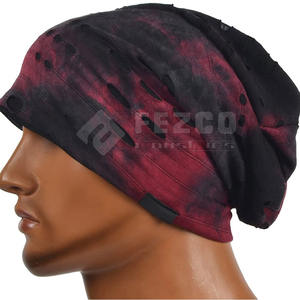 Super calidad 100% lana al por mayor invierno Beanie sombrero personalizado impreso Logo gorros Jacquard sombrero para hombres - Product Image 6