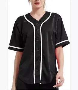2025 meilleure qualité personnalisé 100% Polyester Baseball Jersey respirant pleine Sublimation uniformes pour adultes jeunes joueurs du collège - Product Image 4
