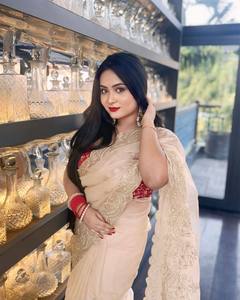 Prêt-à-porter traditionnel pour femmes pour les fêtes de mariage Diwali d'été belle séquence broderie soie Saree indien - Product Image 1