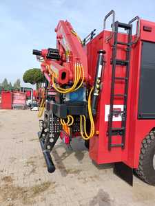 Grue mobile de haute qualité montée sur un camion à flèche articulée Offre Spéciale un camion de sauvetage d'incendie Industries de la construction à haute capacité de levage - Product Image 2