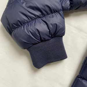 Veste matelassée à fermeture éclair pour hommes de haute qualité sweat à capuche en duvet isolé imperméable avec col montant coupe-vent de sports de plein air - Product Image 6