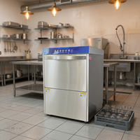 Lave-vaisselle commercial autonome en acier inoxydable, lave-verres compact pour hôtel, lave-vaisselle sous comptoir
