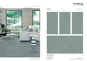 Design moderne de carreaux de sol en porcelaine émaillée polie de 600x1200mm avec fonction de finition mate Dalle rustique Sol en marbre pour la maison - Product Image 3