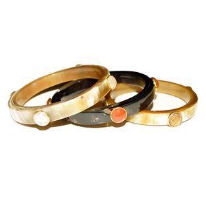 กำไลข้อมือธรรมชาติกำไลเขาควายสร้อยข้อมือและกำไลทันสมัยขายส่งสร้อยข้อมือหัตถกรรมแฟชั่นใหม่ล่าสุด - Product Image 5