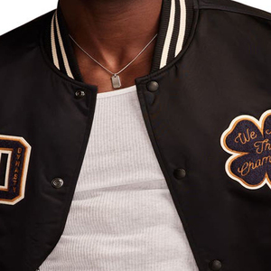 Chaqueta Deportiva Unisex, Forro Transpirable, Tejido Ligero y Duradero, Ideal para Uniformes de Equipo, Bordado Personalizado para Equipos Escolares - Product Image 4