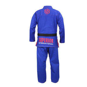 2024 último diseño brasileño Jiu Jitsu ropa deportiva logotipo personalizado impreso mejor precio MMA ropa deportiva Color sólido BJJ conjuntos para - Product Image 3