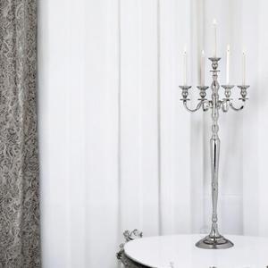 Hammered Design <b>Gold</b> Aluminum 3-Arm <b>Candelabra</b> Wedding Birthday Christmas Tabletop Decorations Elegant Home Use Metal Material - Product Image 5