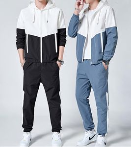 Conjunto Deportivo de Invierno de Alta Calidad para Hombre y Mujer, Talla Grande, Sudadera con Capucha y Pantalones Jogger, Forro Polar Técnico, Cortavientos Liso, Chándal Personalizado - Product Image 4