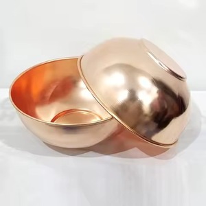 Tazón de Cobre de Alta Calidad con Diseño Martillado, Vajilla y Utensilios para Servir - Product Image 2