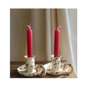 Bougeoir fait main en céramique de qualité supérieure pour Noël et Pâques Centre de table de décoration écologique avec un design moderne rustique - Product Image 4