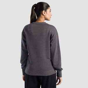 Sweatshirts pour femmes 100% Cotton Made Sweatshirt Plain Custom Print Crewneck Prix de gros Regular Fit Woman Casual Fashion - Product Image 3