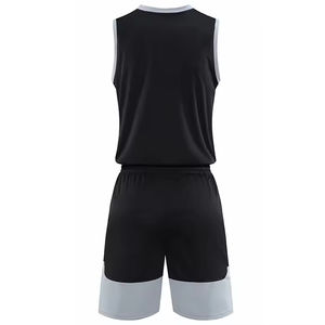 Uniforme de basket-ball pour adultes de haute qualité personnalisé, dernier design, respirant, taille plus, 100% polyester, nom de l'équipe personnalisé - Product Image 3