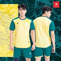 Harga Terjangkau Jersey Sepak Bola Mewah Unisex Berkualitas Tinggi Logo Warna Kustom Seragam Sepak Bola Set Kustom Dewasa Pria JS 01