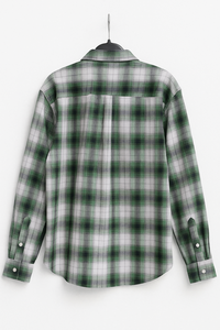 Chemise en coton à carreaux de créateur-Formel décontracté-Style de loisirs, tissu imprimé numériquement de haute qualité, plusieurs tailles - Product Image 2