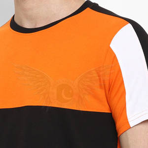 เสื้อยืดสำหรับผู้ชาย,เสื้อยืดสีทึบแบบกำหนดเอง - Product Image 6