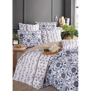 Nevresim Dünyası Ranforce Juego de funda nórdica doble Ropa de cama de lujo brillante - Product Image 2