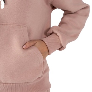 Commandez dès maintenant : Sweat à capuche zippé pour femme, doublure polaire douce, capuche ajustable, vêtement d'extérieur décontracté et confortable, fermeture éclair sur le devant, logo personnalisable - Product Image 4