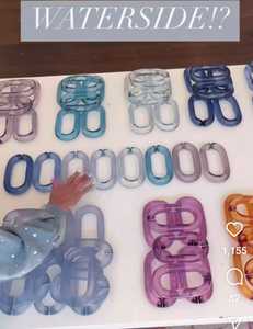 ห่วงโซ่เรซินประดับผนังอาร์ตเดคโคของตกแต่งห้องที่น่ารักที่สุดในอินเดีย - Product Image 2