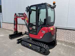 Nueva Miniexcavadora Yanmar SV22 de 2.2 Toneladas, Excavadora Hidráulica Compacta con Giro de Cola Cero, Excavadora de Orugas para Construcción y Paisajismo - Product Image 4